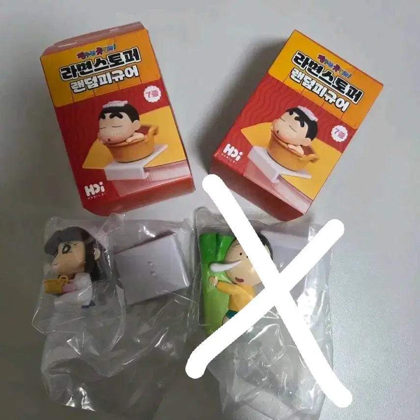 [BUNJANG] Shin-chan Ramen Stopper Figure (Sealed) / (미개봉 새상품) 짱구 라면스토퍼 피규어