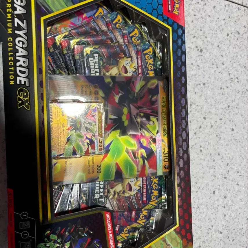 [BUNJANG] Pokémon North America Mega Zygarde ex Premium Collection / 포켓몬 북미 Mega Zygarde ex Premium Collectio