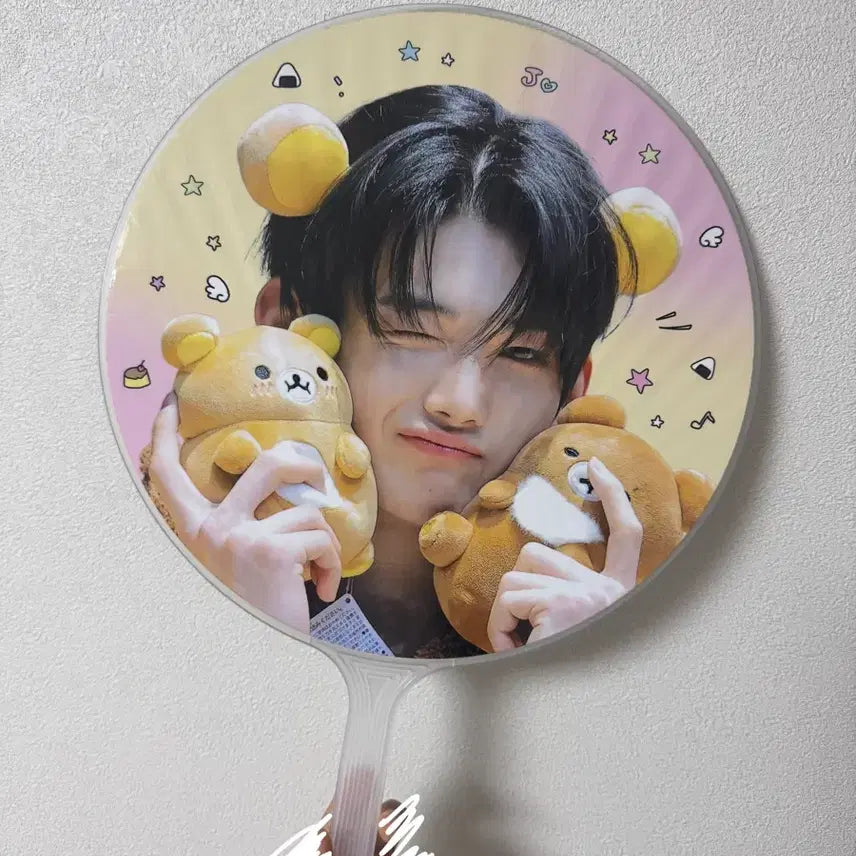 [BUNJANG] andteam Jo Rilakkuma Uchiwa / 앤팀 죠 andteam jo 리락쿠마 우치와 굿즈 비공굿