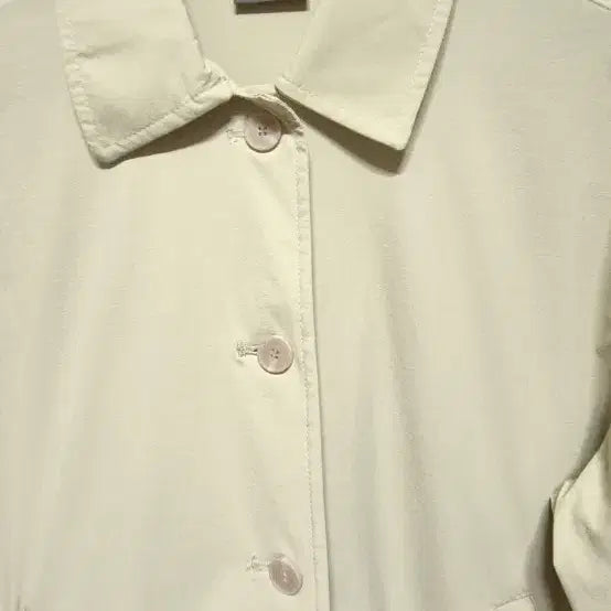 [BUNJANG] Eddie Bauer Beige Crop Jacket S / 에디바우어 베이지 크롭 자켓 S