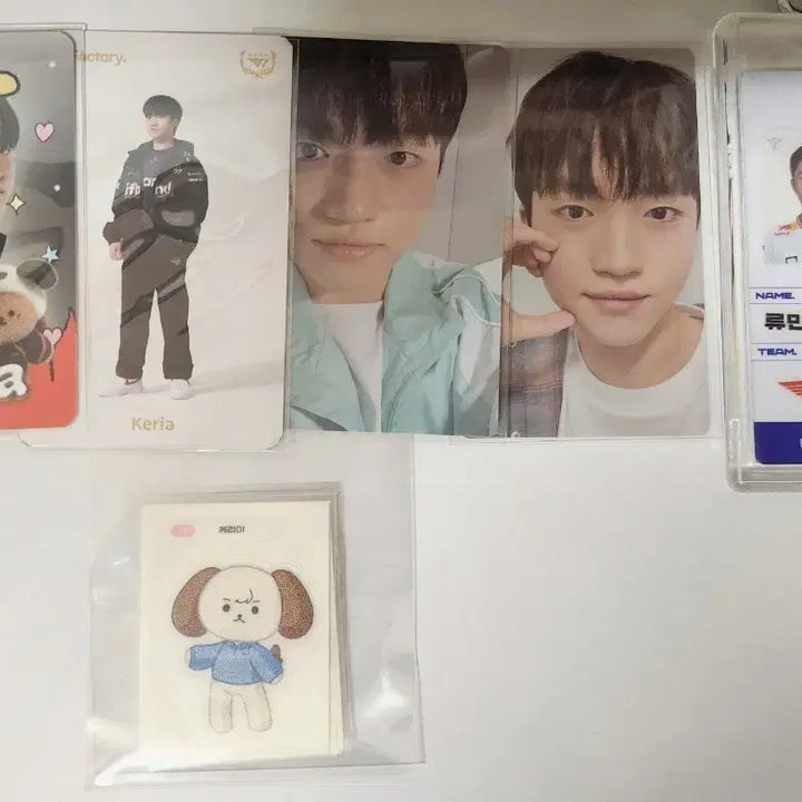 [BUNJANG] T1 Keria Photocard, Seal Sticker, Coaster Bundle Set / T1 케리아 포카, 띠부, 코스터 일괄 판매