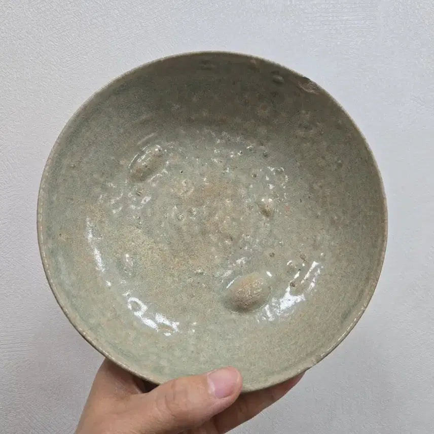 [BUNJANG] Authentic Goryeo Celadon Footed Bowl / 진품 고려청자 발 골동품