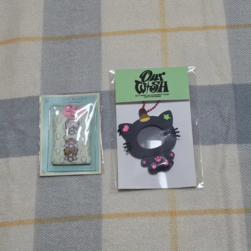 [SOLD OUT] (미개봉 원가 이하) 엔시티 위시 아워위시 리쿠 쿠리 핀버튼 홀더
