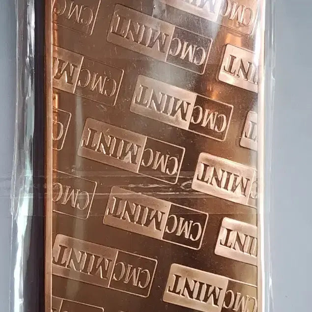 [BUNJANG] 10 oz (Glossy) Copper Bar - Sailing Ship / 10 온스 (광택) 구리바