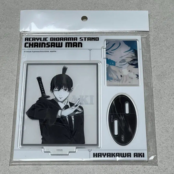 [BUNJANG] Chainsaw Man MAPPA Pop-up Aki Acrylic Diorama Stand (Sealed) / 체인소맨 마파 팝업 아키 아크릴 디오라마 스탠드 미개봉