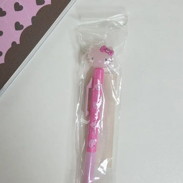 [BUNJANG] Sanrio Classic Kitty Face Mechanical Pencil Pink / 고전키티 키티얼굴피규어 샤프 펜 핑크키티 샤프