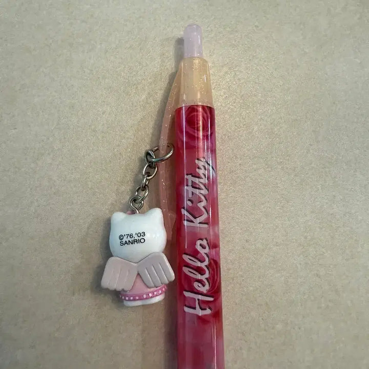 [BUNJANG] Vintage Angel Kitty Hello Kitty Ballpoint Pen / (초희귀)고전 키티스트랩 엔젤키티 볼펜