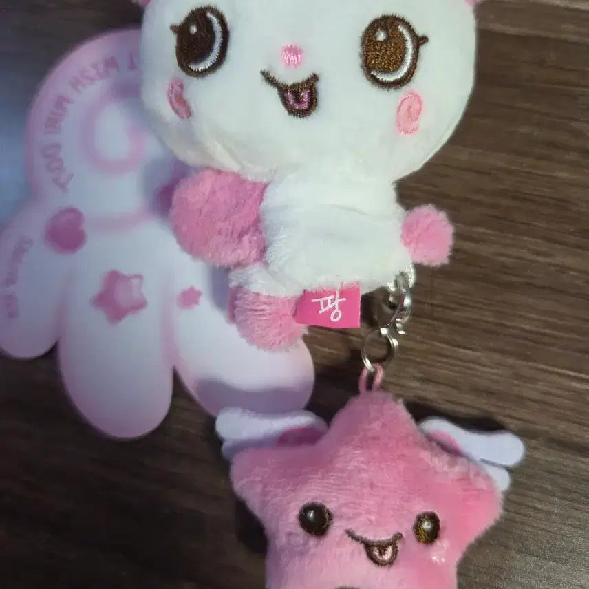 [BUNJANG] WISH LOONA Sakuya Cheering Rod Mini Keyring / 위시 로그인 사쿠야 팡이 응원봉 미니 키링