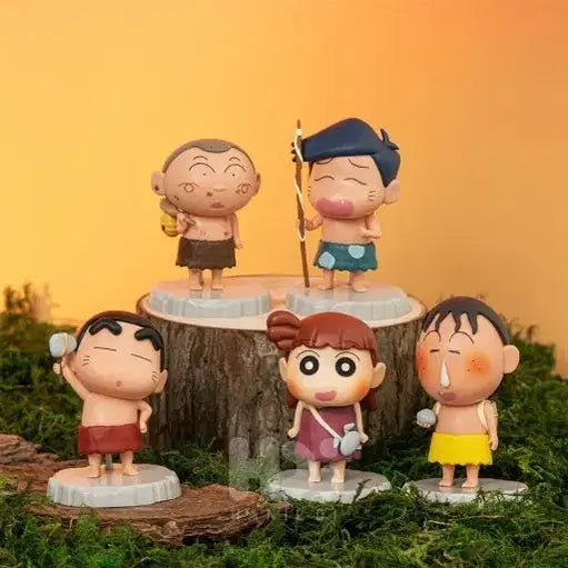 [BUNJANG] Crayon Shin-chan Prehistoric Version Gacha Figure / 짱구 원시시대 버전 피규어 가챠