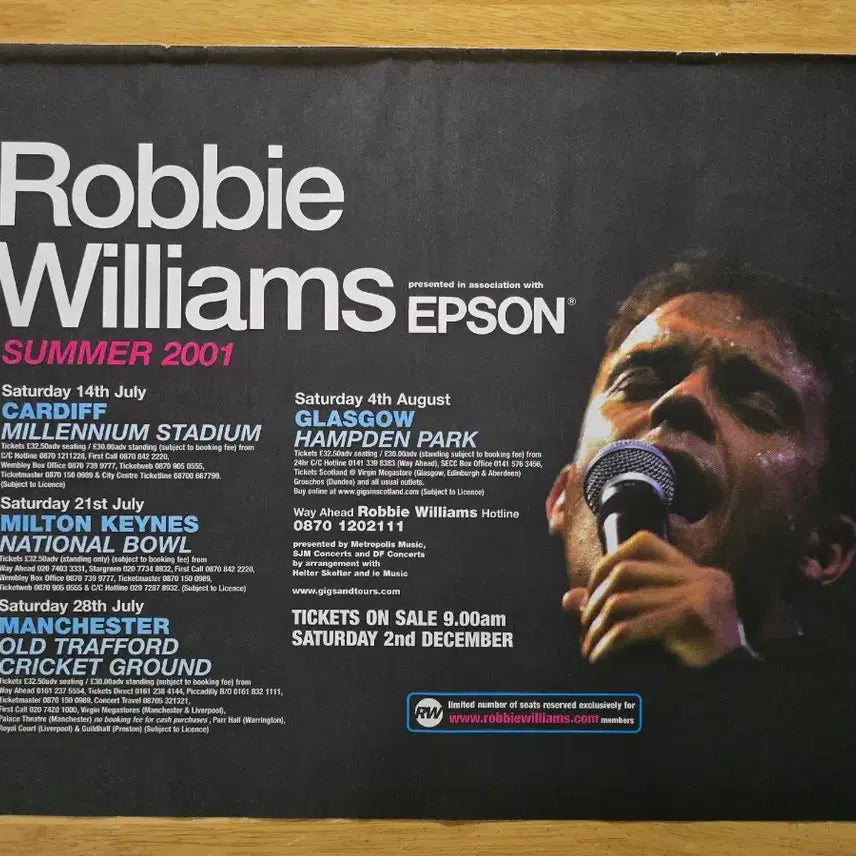 [BUNJANG] Robbie Williams Sing When You&