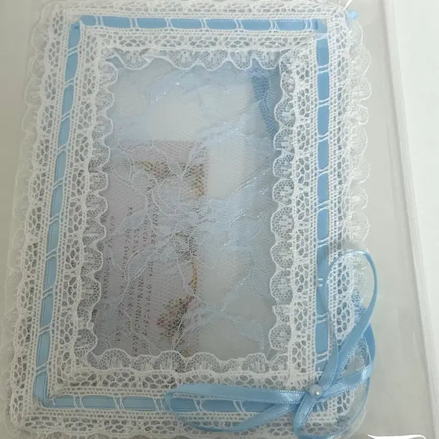 [BUNJANG] B7 Size Lace Photo Frame - Photocard Case / b7 사이즈(L판 브로마이드, 엽서 등) 레이스 포토 프레임 포카 케이스