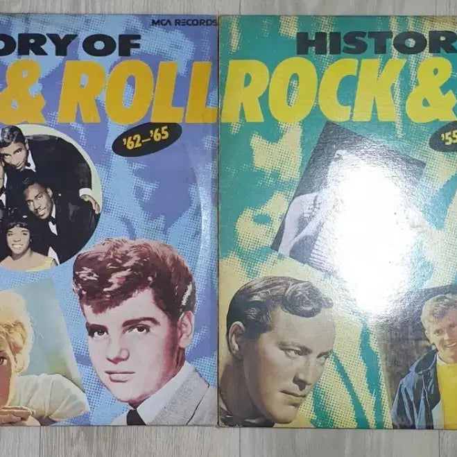 [BUNJANG] History of Rock &amp; Roll LP Vinyl Records (2x LP Set) / 록앤롤 LP음반 2장 HISTORY OF ROCK&amp;ROLL