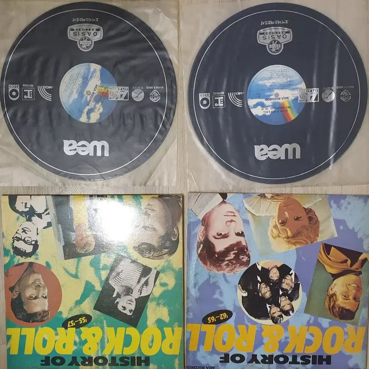 [BUNJANG] History of Rock &amp; Roll LP Vinyl Records (2x LP Set) / 록앤롤 LP음반 2장 HISTORY OF ROCK&amp;ROLL