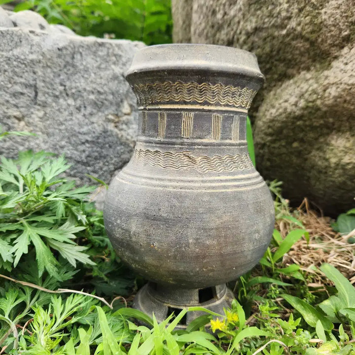[BUNJANG] Unified Silla Pottery Long-Necked Jar / 통일신라 토기 장경호