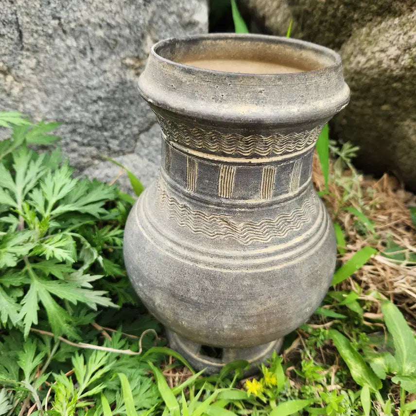 [BUNJANG] Unified Silla Pottery Long-Necked Jar / 통일신라 토기 장경호