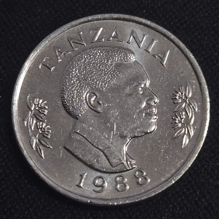 [BUNJANG] 1988 Tanzania 50 Cent Coin / 1988년 탄자니아 50 센티 동전 [EP. 3331]