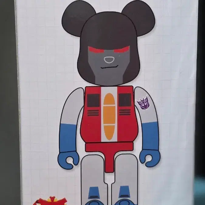 [BUNJANG] Bearbrick Transformers Starscream 20th Anniversary Edition / 베어브릭 트랜스포머 스타스크림 20주년 에디션 미개봉
