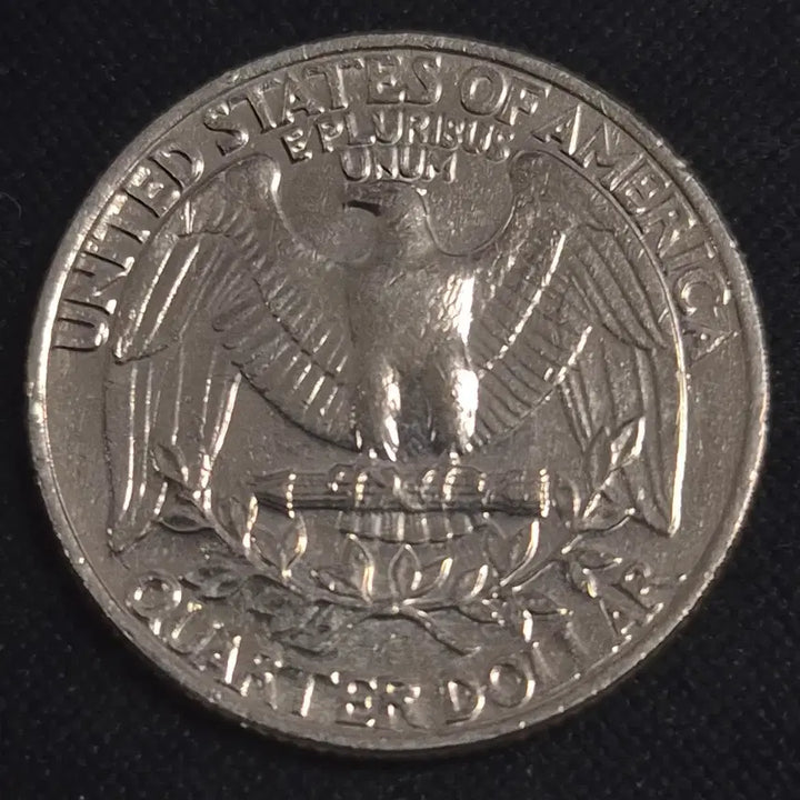 [BUNJANG] 1980 United States Quarter Dollar Coin / 1980년 미국 쿼터달러동전 [EP. 3333]