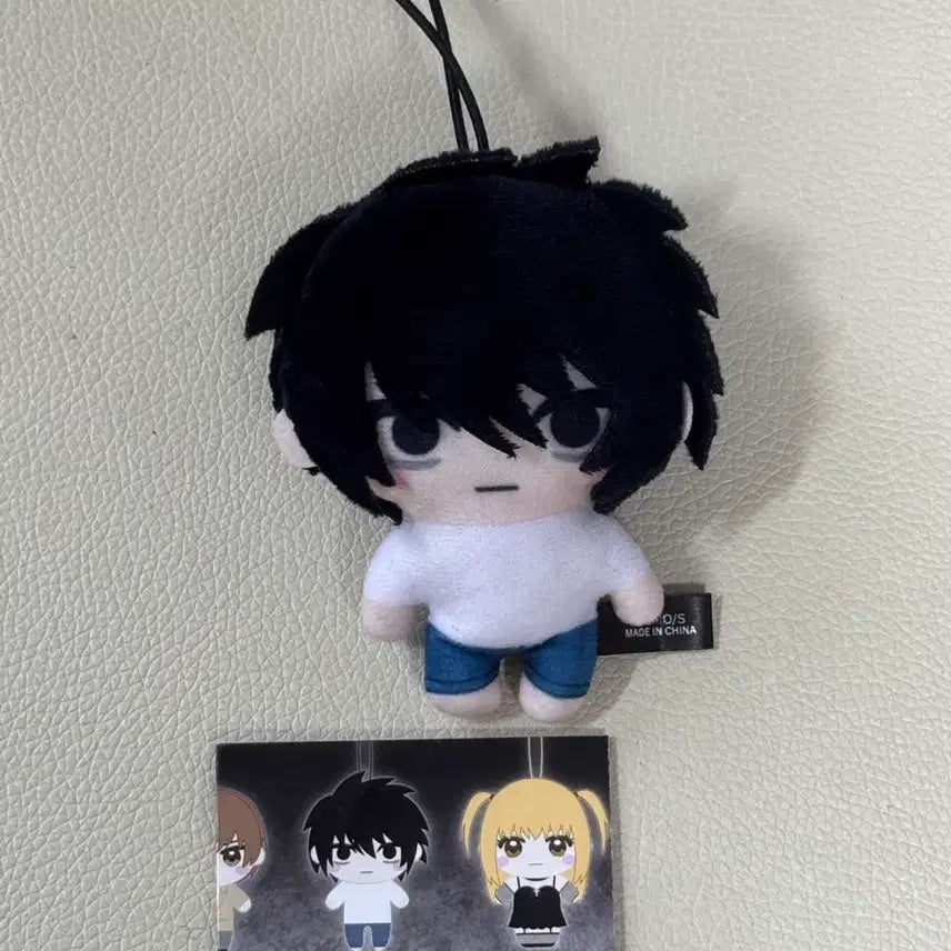 [BUNJANG] Death Note L Kapuko Friends Plush Doll Gacha / 데스노트 엘 카푸코 프렌즈 누이 인형 가챠