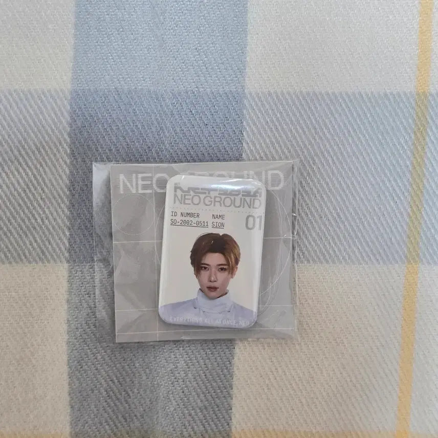 [BUNJANG] NCT WISH SION Neo Ground Metal Badge (Sealed) / (미개봉) 엔시티 위시 팝업 네오 그라운드 시온 메탈 뱃지