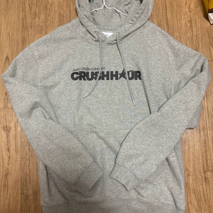 [BUNJANG] Crush 2025 Concert MD Hoodie Grey / 크러쉬 2025 콘서트 MD 후드티 그레이