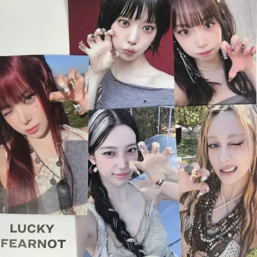 [BUNJANG] LE SSERAFIM Public Broadcasting Photocard Lucky Draw Bundle Set / 르세라핌 공방 포카 럭키 세트 일괄 양도