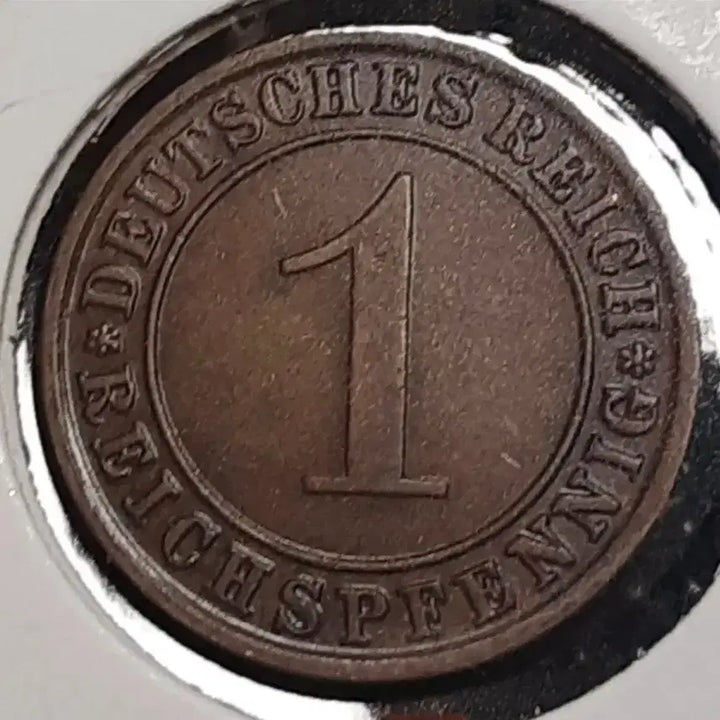 [BUNJANG] 1934 German 1 Reichspfennig Coin / 독일 바이마르공화국 1934년  1라이히스페닝.외국주화.주화 화폐 동전