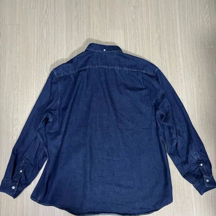 [SOLD OUT] 슈프림 스몰 박스 데님 셔츠 인디고 25FW XL판매