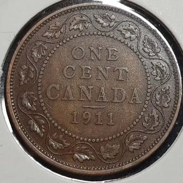 [BUNJANG] Canada 1911 1 Cent Coin / 캐나다 1911년 1센트.외국주화 주화 화폐 동전