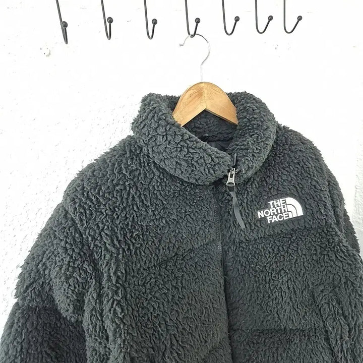 [BUNJANG] The North Face Fleece Padding Jacket Black / 노스페이스 뽀글이 플리스 패딩 블랙