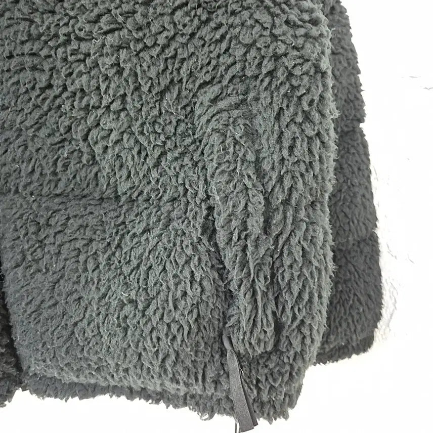 [BUNJANG] The North Face Fleece Padding Jacket Black / 노스페이스 뽀글이 플리스 패딩 블랙