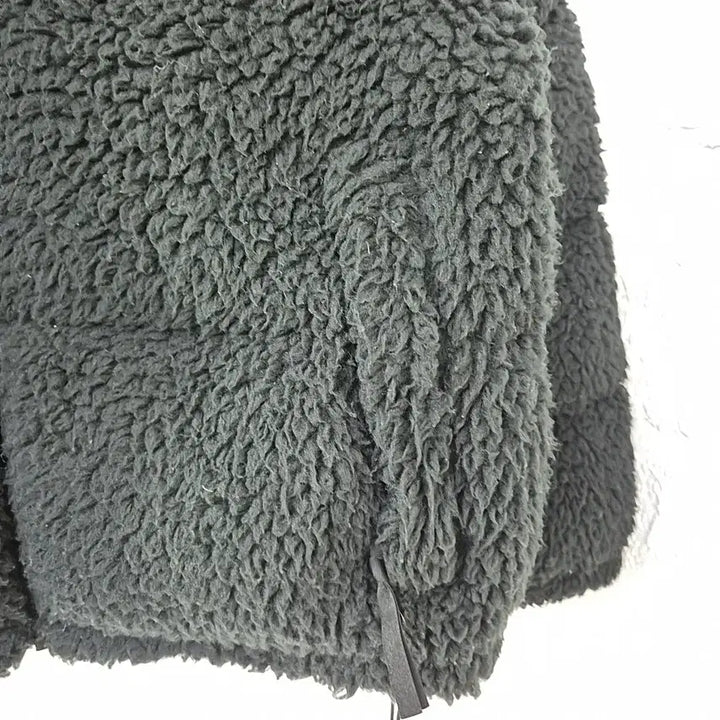 [BUNJANG] The North Face Fleece Padding Jacket Black / 노스페이스 뽀글이 플리스 패딩 블랙
