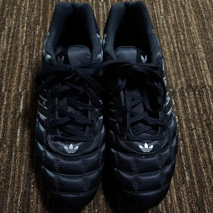 [BUNJANG] Adidas Adiracer Low Core Black Silver Metallic Shoes (270mm) / 아디다스 아디레이서 로우 코어 블랙 실버 메탈릭 270