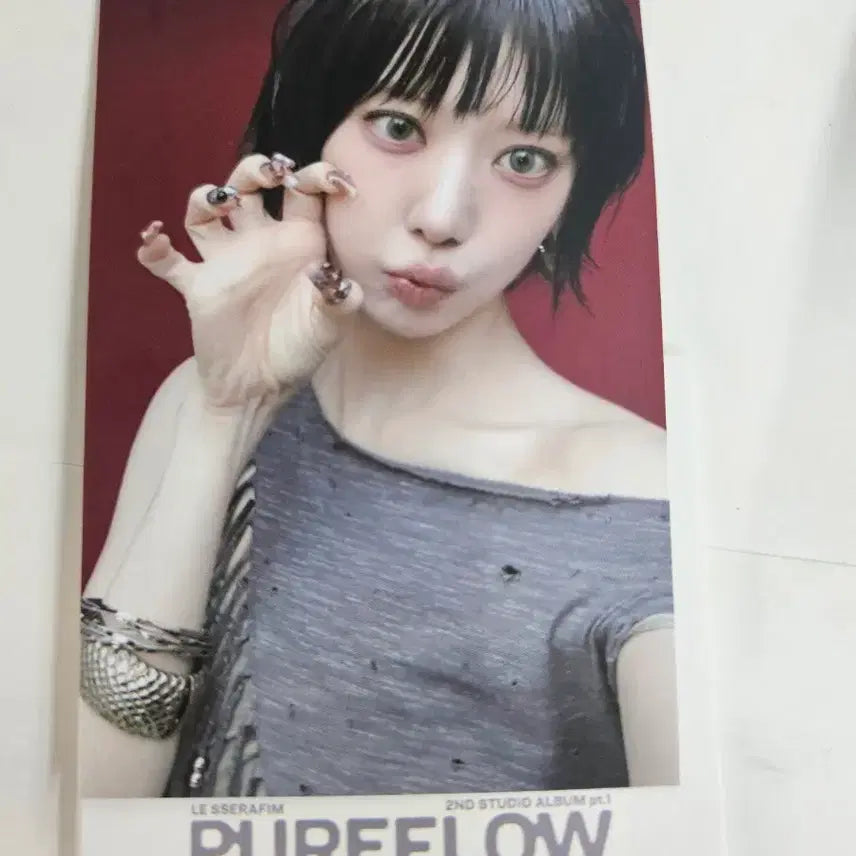 [BUNJANG] Le Sserafim Sakura Official Photocard / 르세라핌 사쿠라 공방 포카 양도