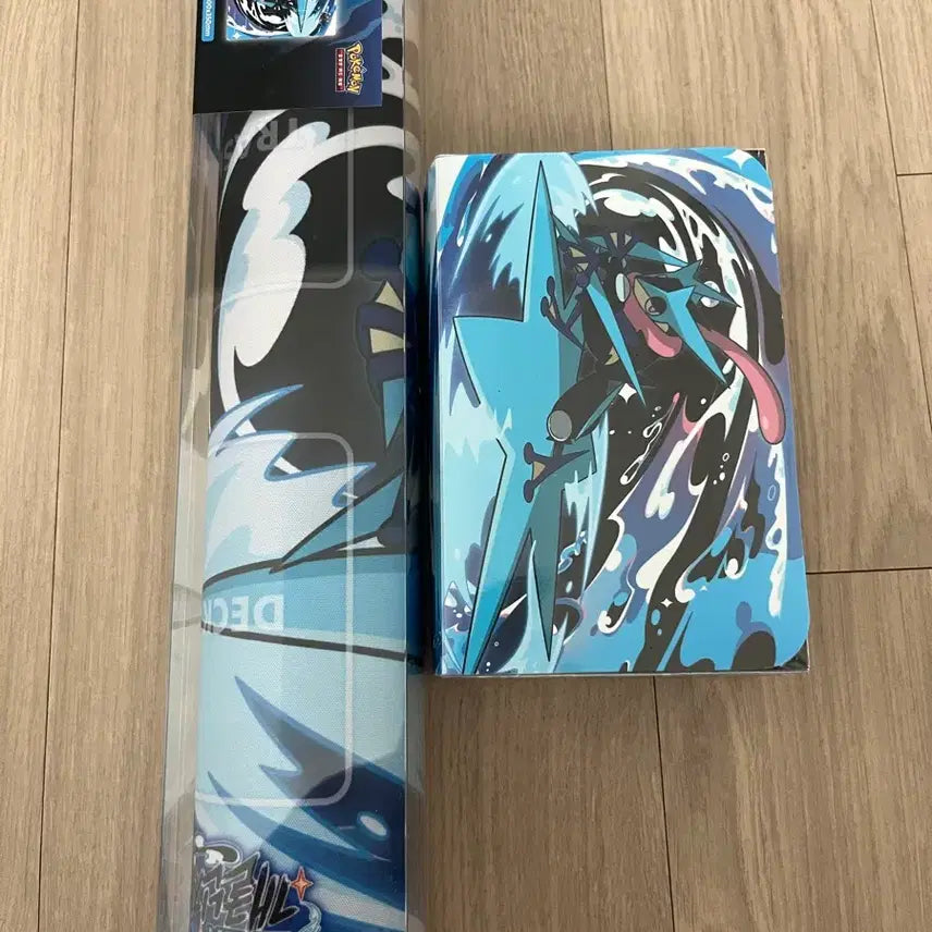[BUNJANG] Mega Greninja Playmat + Deck Case Set / 메가개굴닌자 플레이매트+덱케이스 판매