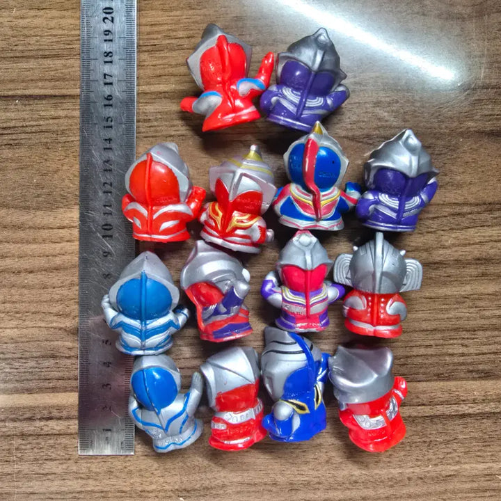 [BUNJANG] Bandai Ultraman Sofubi Finger Puppet Mini Figure Set Bundle / 울트라맨 소후비 손가락 인형 미니 피규어 세트 일괄