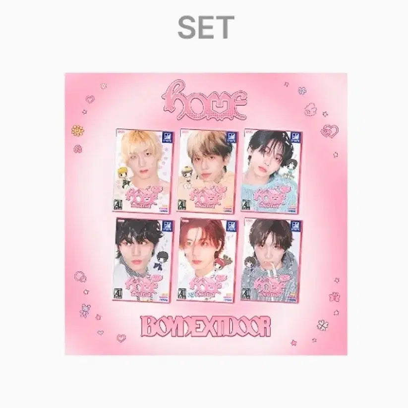 [BUNJANG] BOYNEXTDOOR Rehyun Unhak Split Set (Individual Slot) / 리우 재현 운학!!) 보넥도 k&amp;pop  분철(개인반)