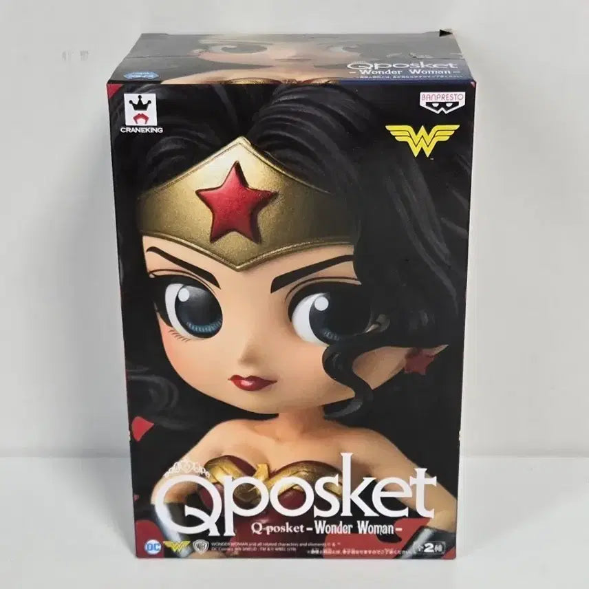 [BUNJANG] Q Posket Wonder Woman Figure (Sealed) / [미개봉]큐포스켓 원더우먼 피규어