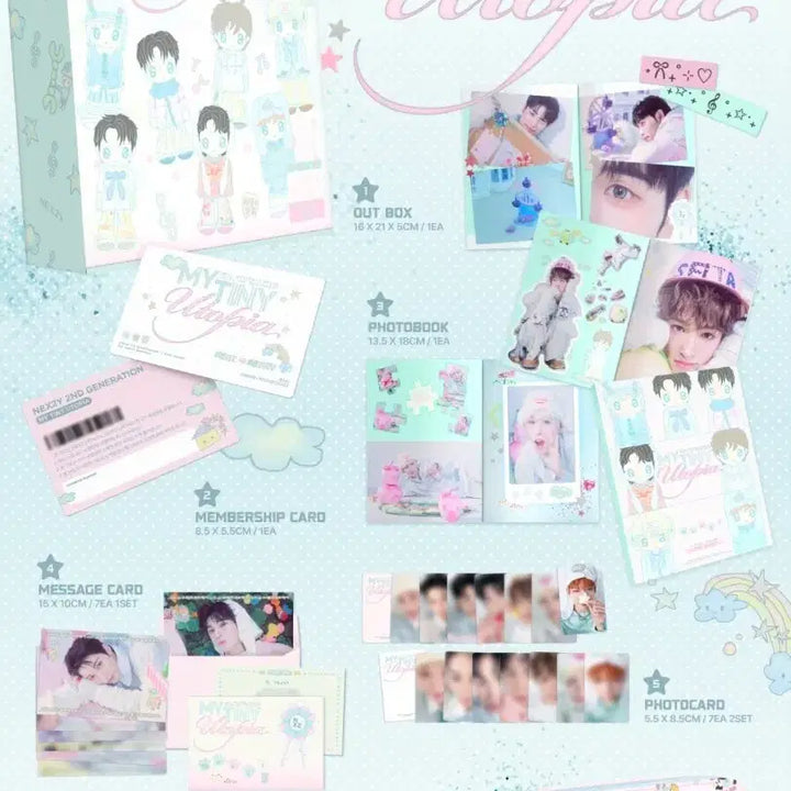 [SOLD OUT] 넥스지 2기 팬클럽 키트 NEXZ My Tiny Utopia 2기