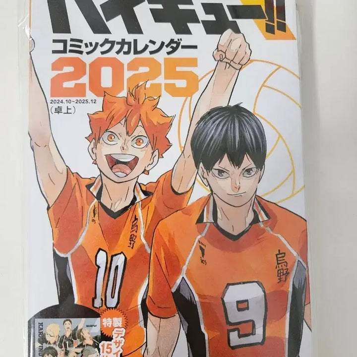[BUNJANG] Haikyuu!! 2025 Original Art Calendar / 하이큐 2025 원화 달력