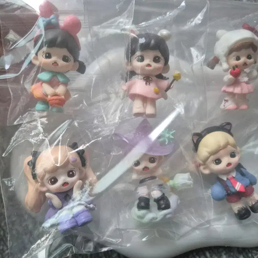 [BUNJANG] Zora Mini Figure Set (6 Figures) / 조라 미니피규어세트(6개)