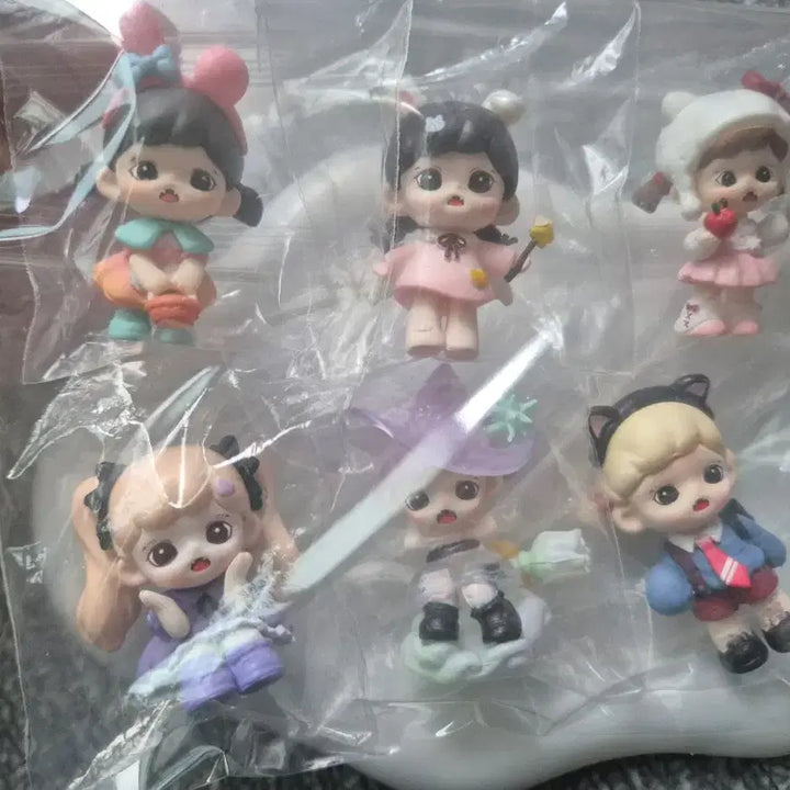 [BUNJANG] Zora Mini Figure Set (6 Figures) / 조라 미니피규어세트(6개)