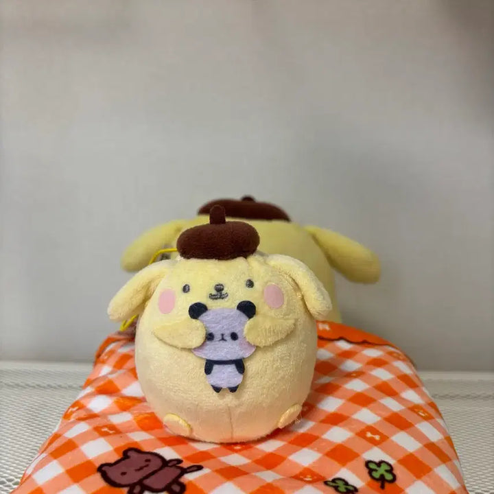 [BUNJANG] Pompompurin Cheek Panda Plush Doll / 폼폼푸린 볼터치 판다 인형