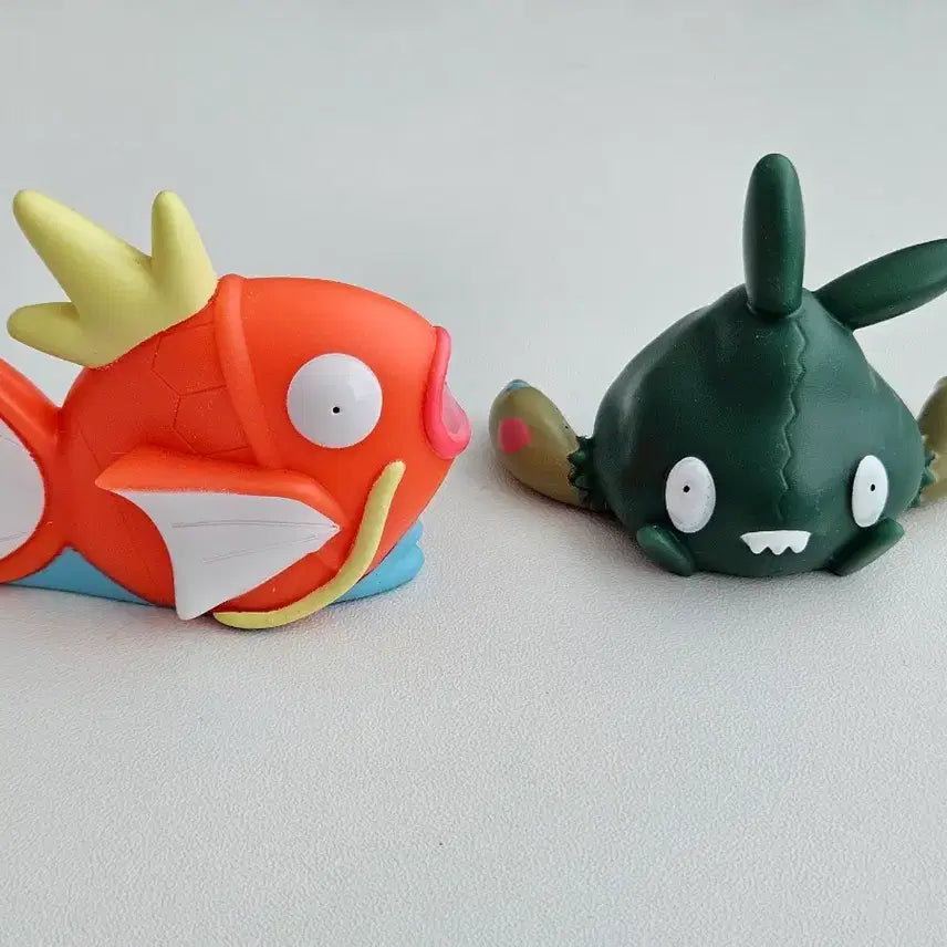 [BUNJANG] Pokemon Soft Vinyl Gacha Magikarp Figure Set (2 Types) / 포켓몬 소프비 가챠 잉어킹 피규어 2종