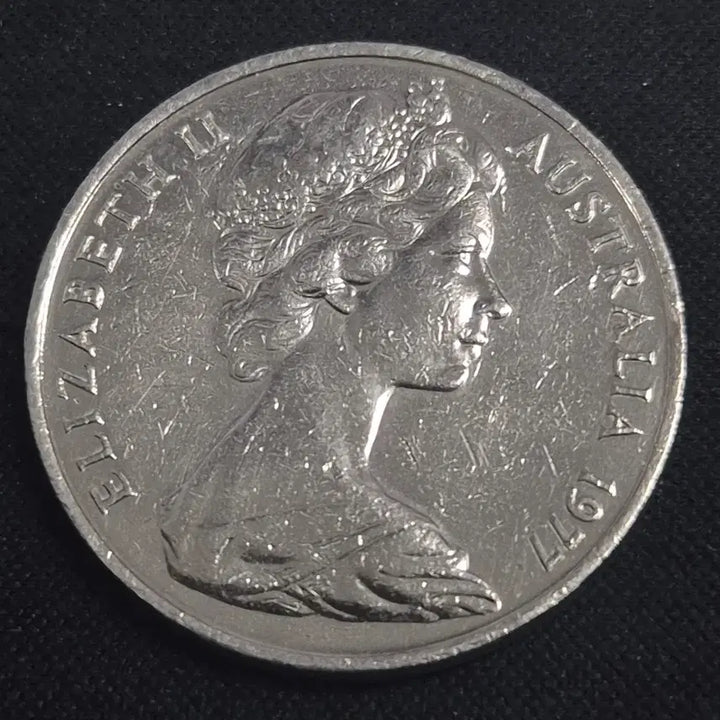 [BUNJANG] 1977 Australia 20 Cents Coin / 1977년 호주 20센트 동전 [EP. 3337]