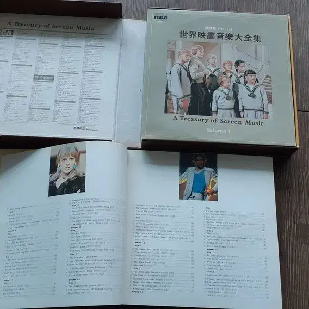 [BUNJANG] RCA World Film Music Collection 15-LP Box Set / LP -RCA 세계 영화음악 대전집 15장 박스 +해설서 한권