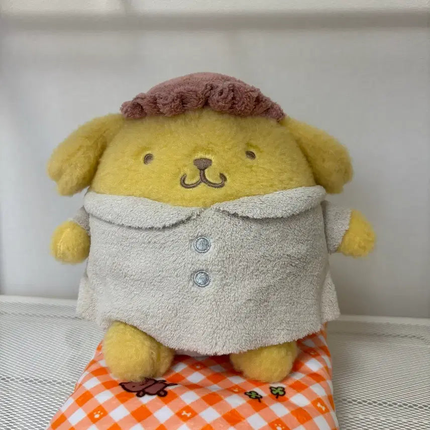 [BUNJANG] Pompompurin Pajama Plush Doll / 폼폼푸린 파자마 인형
