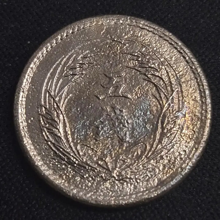 [BUNJANG] Meiji 32 (1899) 5 Sen Japanese Coin / 명치 32년 일본 5센 동전 [EP. 3341]