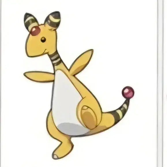 [BUNJANG] Pokemon 30th Anniversary Stamp Seal (Ampharos) / 포켓몬 띠부씰 30주년 (전룡)