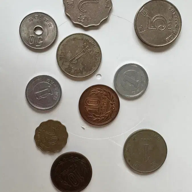 [BUNJANG] Foreign Coins: Hong Kong, Japan, Vietnam / 외국동전